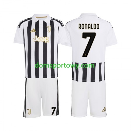 Koszulka Juventus Cristiano Ronaldo 7 Dziecięcy Domowe Koszulki Piłkarskie 2026-2027 Krótki Rękaw